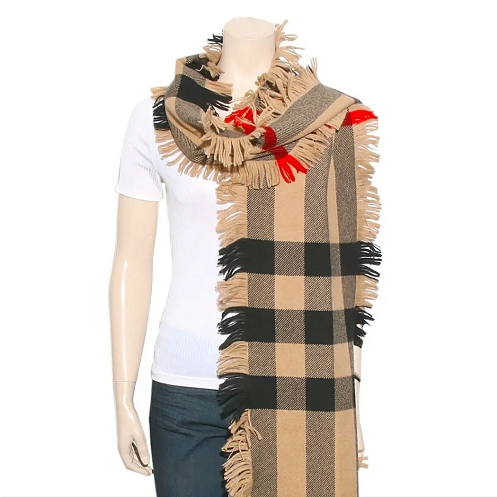 Authentic Wool Classic Burberry Scarf